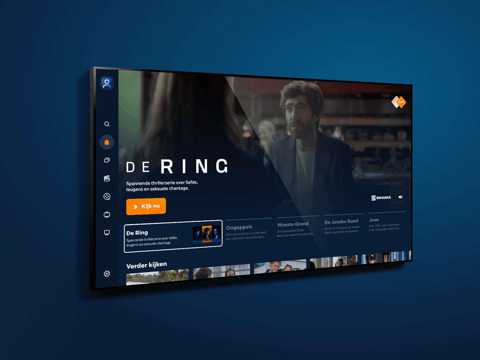 NPO Start for Smart TV